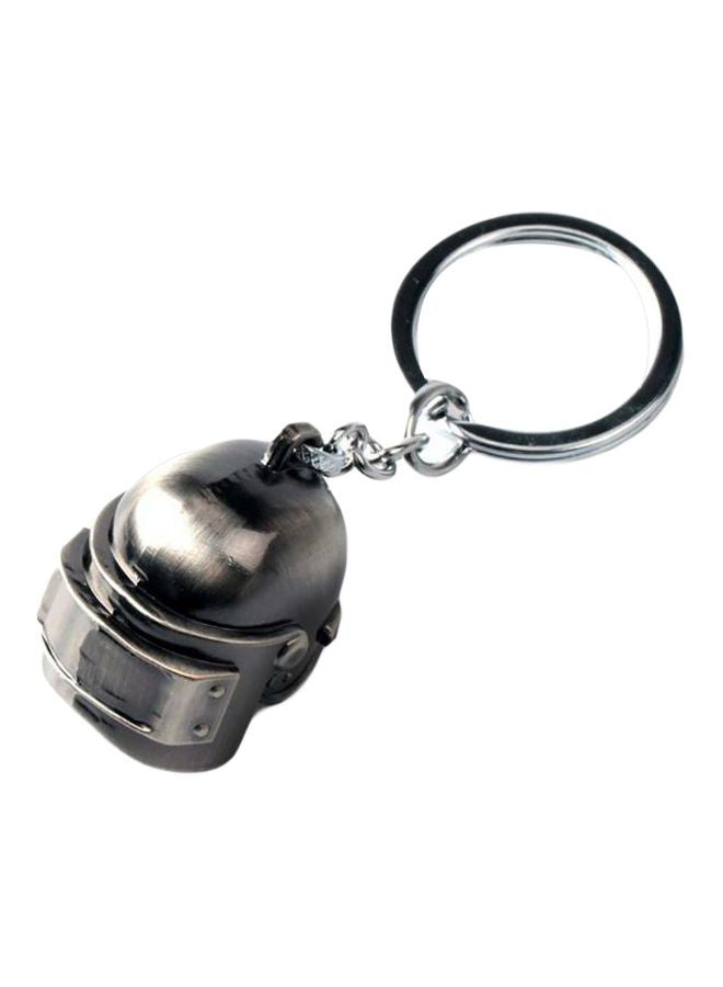 Generic - PUBG Level 3 Battlegrounds Helmet Keychain Black - Image 1
