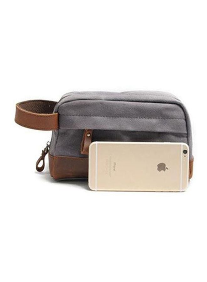 Caixia Baguette Bag Grey/Brown  - Image 3