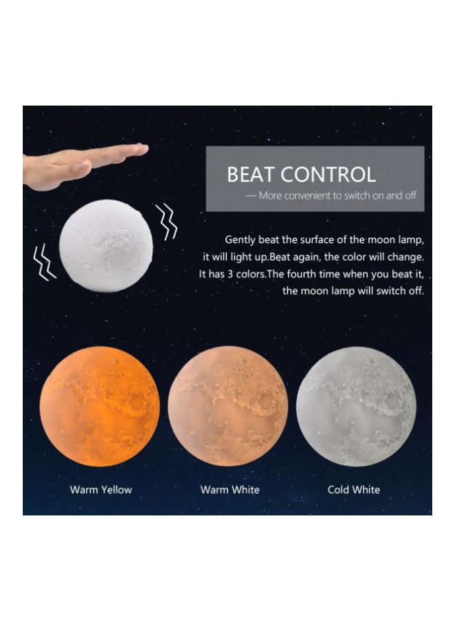 Moon Lamp Light Yellow - Image 4