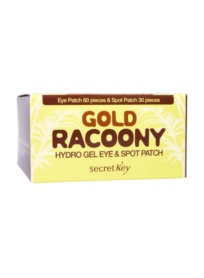 Secret Key Gold Racoony Hydro Gel Eye And Spot Patch Yellow  - Image 3