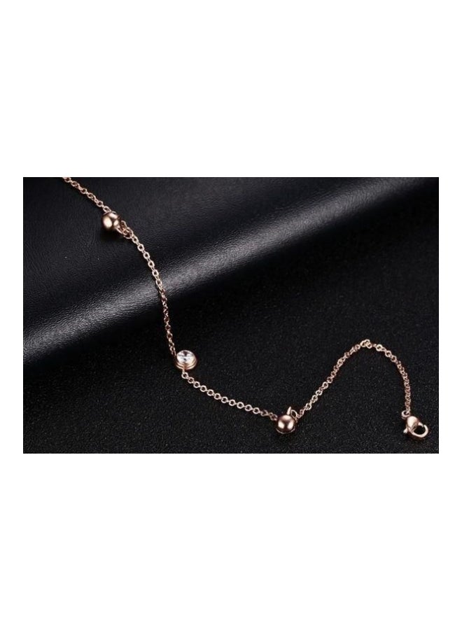 Stainless Steel Chain Charm Anklet  - Image 4