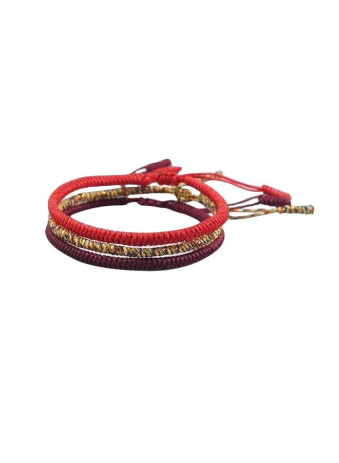 Generic - Set of 3 Tibetan Lucky Charm Bracelet - Image 1