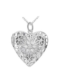 Heart Shaped Locket Pendant Necklace