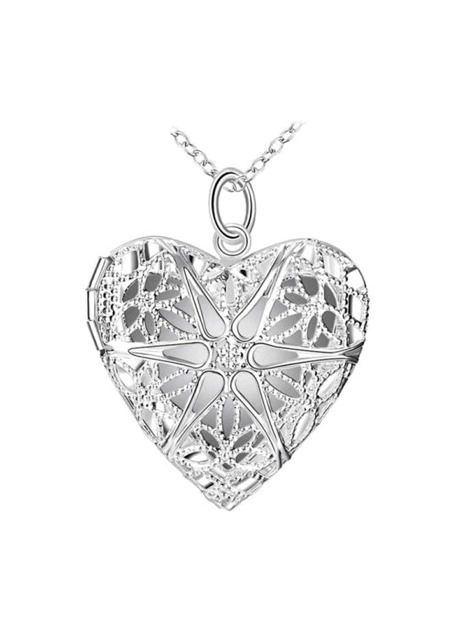 Generic - Heart Shaped Locket Pendant Necklace - Image 1
