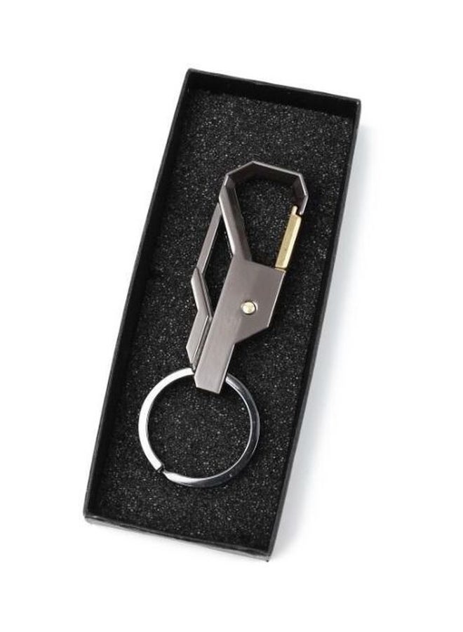 Car Key Chain Holder Grey/Silver - Image 2