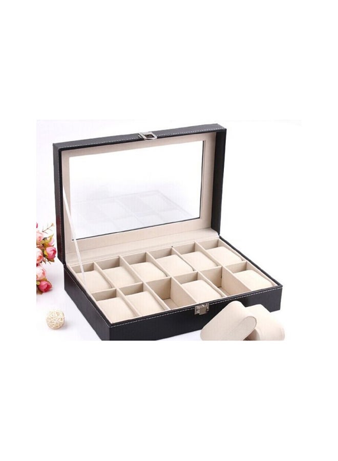 Generic - men Leather Watch Storage Box - Image 1