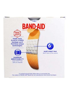 Band Aid 60-Piece Adhesive Strips Bandage 