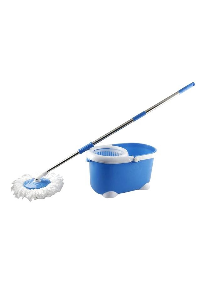 360 Degree Rotating Mop's Head Blue/Silver 50x29x29cm - Image 1