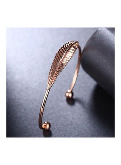 OPK Rose Gold Feather Cuff  - Image 4