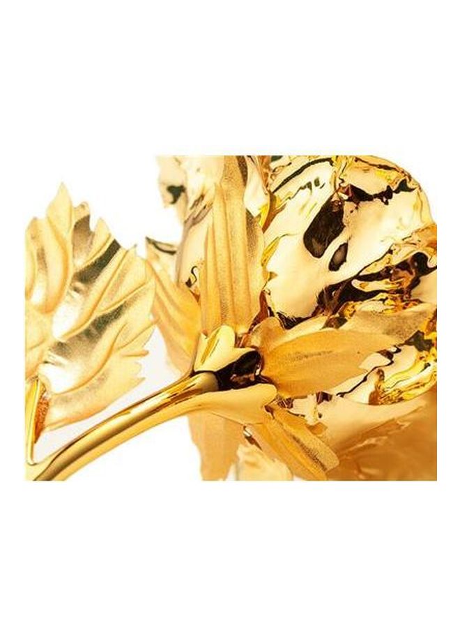 Generic - 24K Gold Plated Foil Rose Flower With Gift Box Gold 25x8centimeter - Image 1