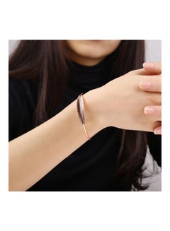 OPK Rose Gold Feather Cuff  - Image 5