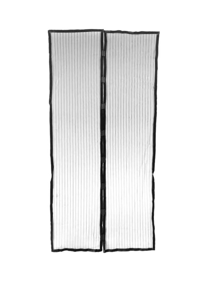 ماجيك ميش ستائر مغناطيسية رمادي/أسود 210à¸£â€”49.5سم - Image 1