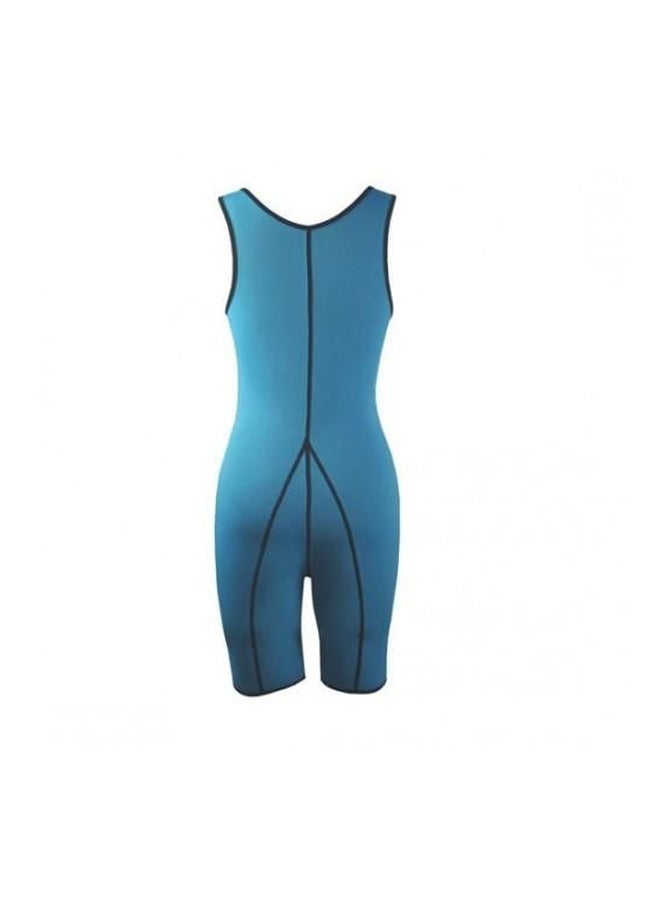 مشد نحت الجسم أسود/أزرق - Image 4