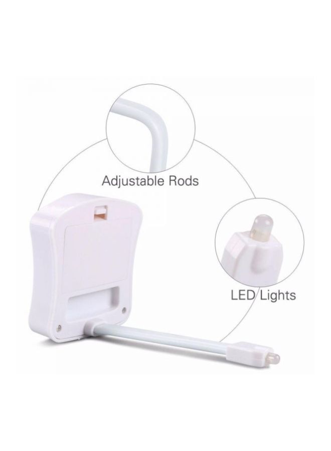 Motion Sensor Toilet Seat LED White 6.8x6.7x1.7cm - Image 5