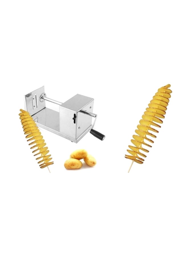 Twisted Vegetable Cutter Silver