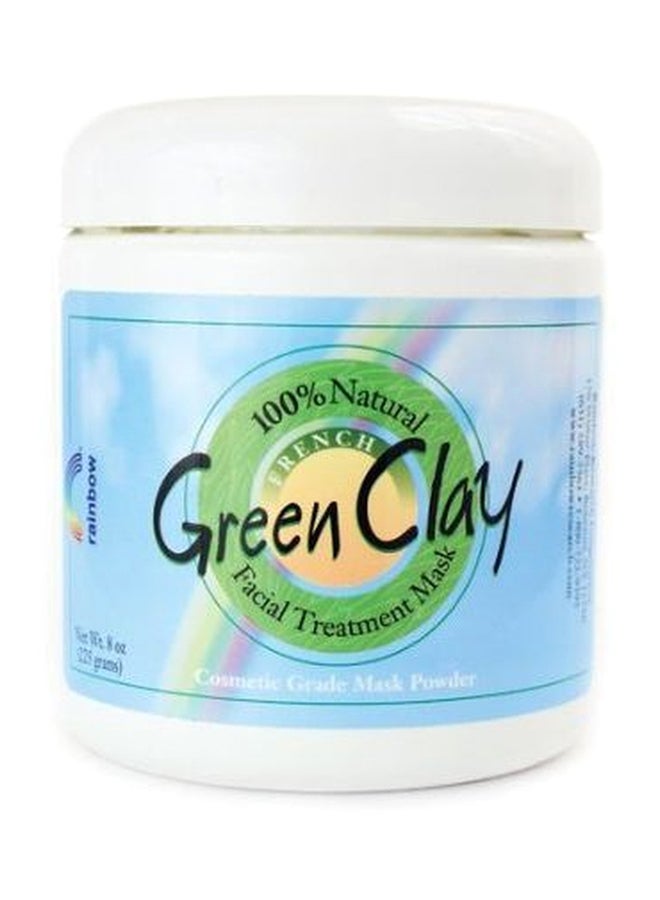 ماسك معالج للوجه بالطين الفرنسي الأخضر 225جرام