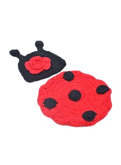 Generic Ladybug Design Photography Costume For Newborn Red/Black  - Image 1