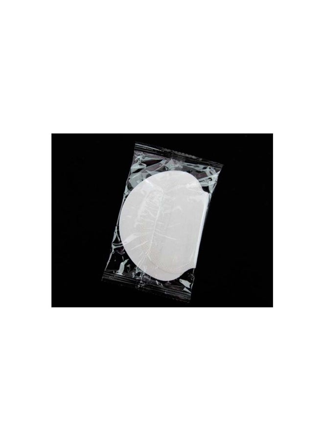 Generic 20-Piece Disposable Fragrance Free Antiperspirant Sweat Pad White  - Image 2