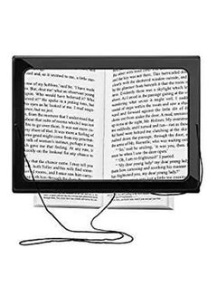 Generic Foldable LED Reading Magnifier Black/Clear  - Image 4