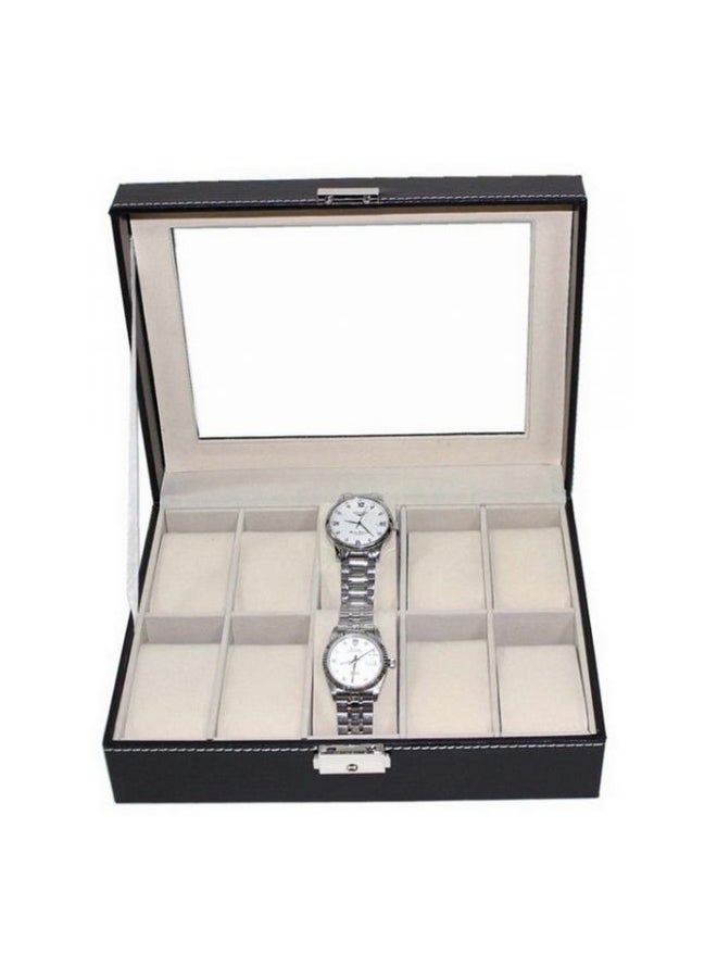Generic - men Leather Watch Storage Box - Image 1