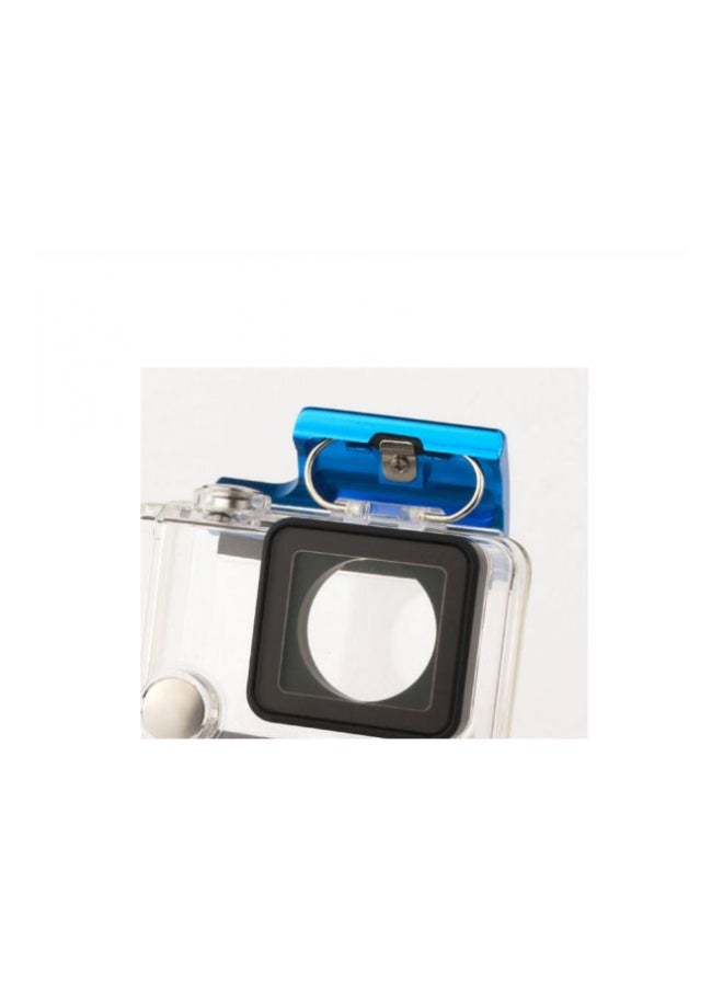 Generic Lock Buckle Housing Case For GoPro Hero 3/3 Plus/Hero 4 Blue  - Image 3