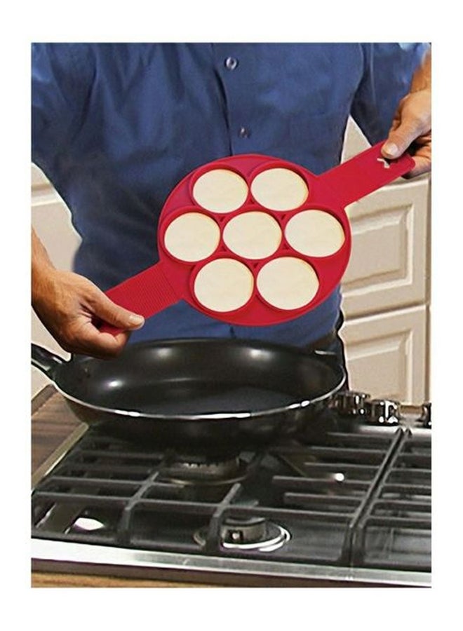 قالب بان كيك سيليكون أحمر - Image 3