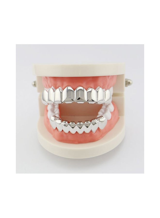 Top And Bottom False Teeth Grill Set  - Image 2