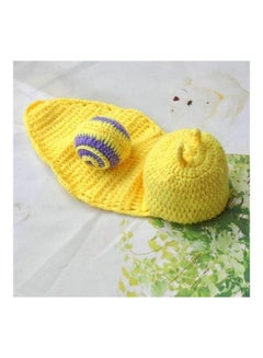 Generic Snail Design Photography Costume For Newborn Yellow/Purple  - Image 4