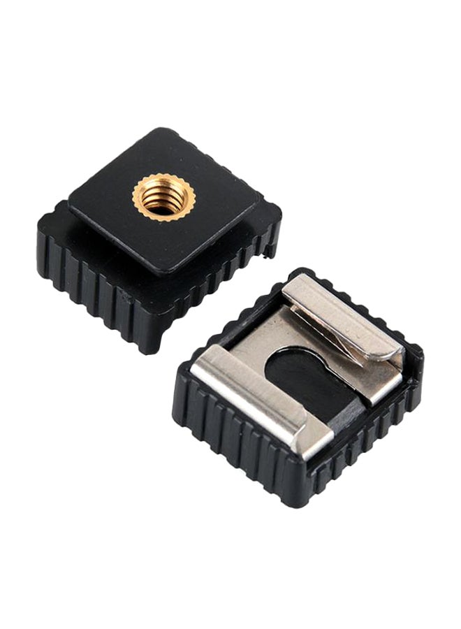 Camera Hot Shoe Adapter Black  - Image 1