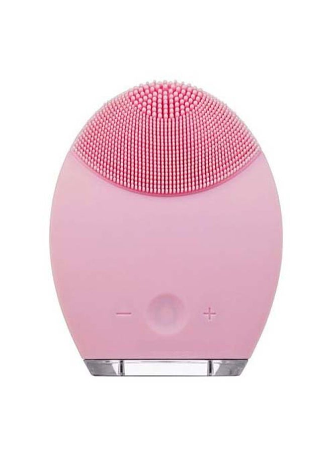 جهاز تدليك كهربائي للوجه وردي - Image 1