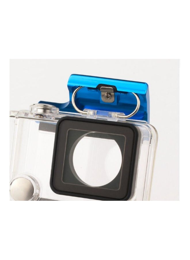 Generic - Lock Buckle Housing Case For GoPro Hero 3/3 Plus/Hero 4 Blue - Image 1