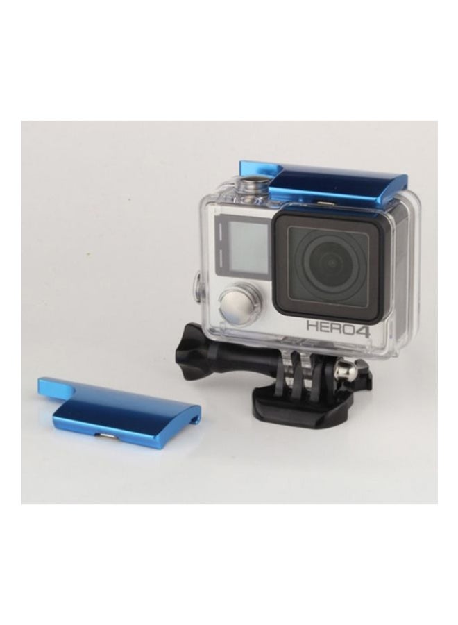 Generic - Lock Buckle Housing Case For GoPro Hero 3/3 Plus/Hero 4 Blue - Image 1