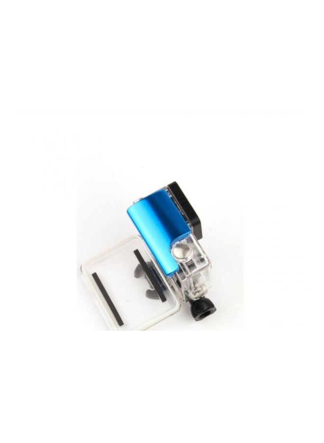 Generic Lock Buckle Housing Case For GoPro Hero 3/3 Plus/Hero 4 Blue  - Image 4