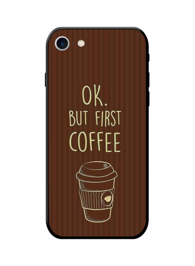 SYN Protective Case Cover For Apple iPhone 8 Brown