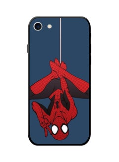 SYN Spider-Man Printed Protective Case Cover For Apple iPhone 8 Blue/Red 
