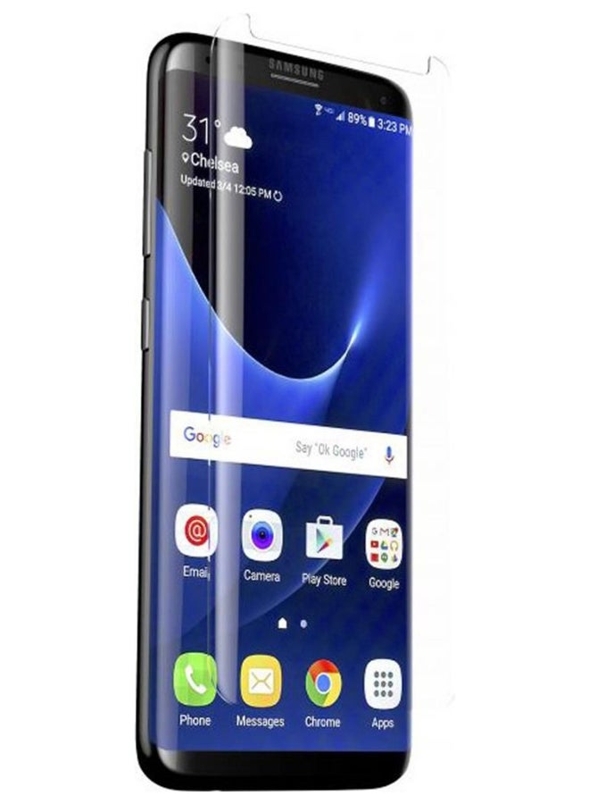 Muzz Tempered Glass Screen Protector For Samsung Galaxy S7 Edge 6.2-Inch Clear - Image 1