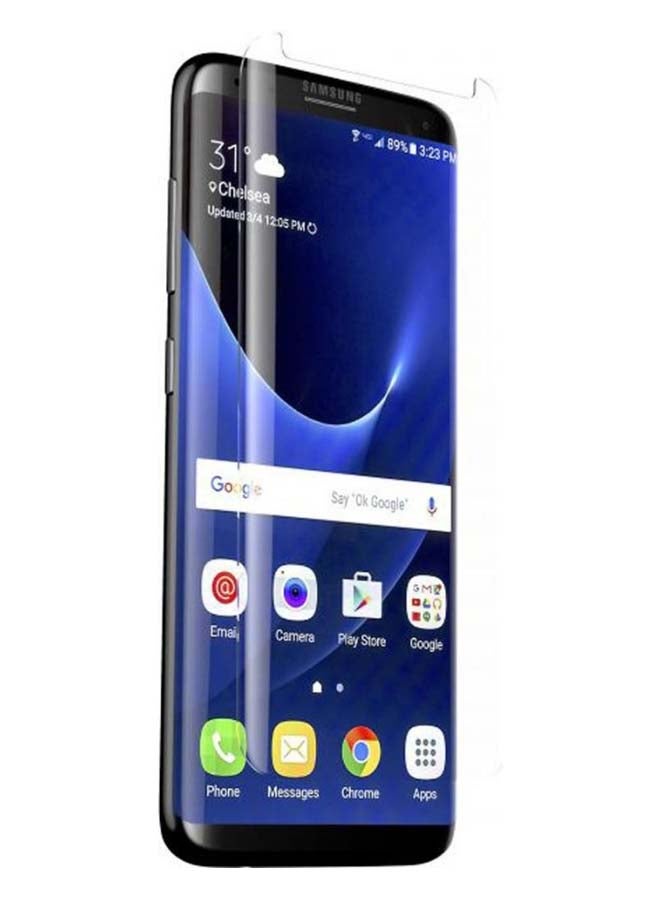 Muzz Tempered Glass Screen Protector For Samsung Galaxy S7 Edge 6.2-Inch Clear - Image 2