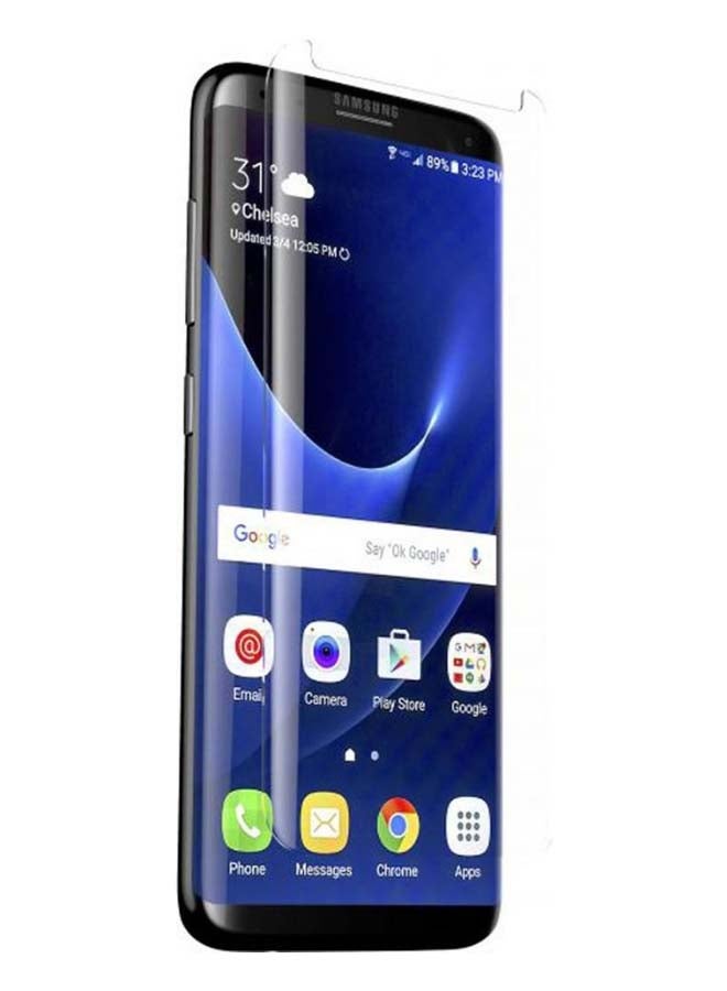 Muzz Tempered Glass Screen Protector For Samsung Galaxy S7 Edge 6.2-Inch Clear - Image 3