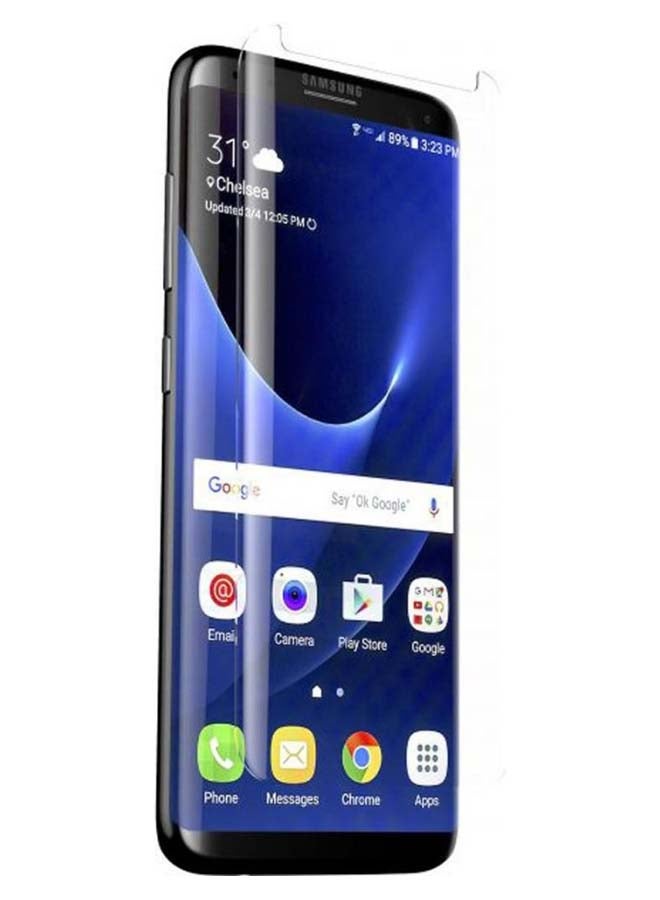 Muzz Tempered Glass Screen Protector For Samsung Galaxy S7 Edge 6.2-Inch Clear - Image 4