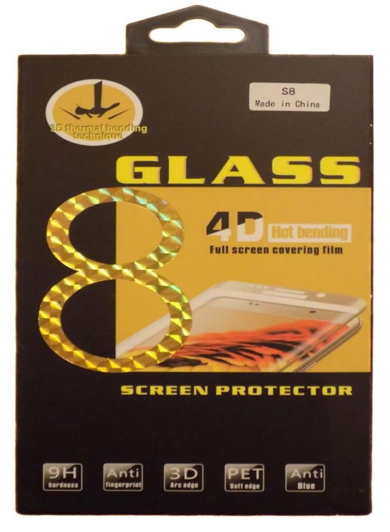 Muzz Tempered Glass Screen Protector For Samsung Galaxy S8 plus 6.2-Inch Clear - Image 3