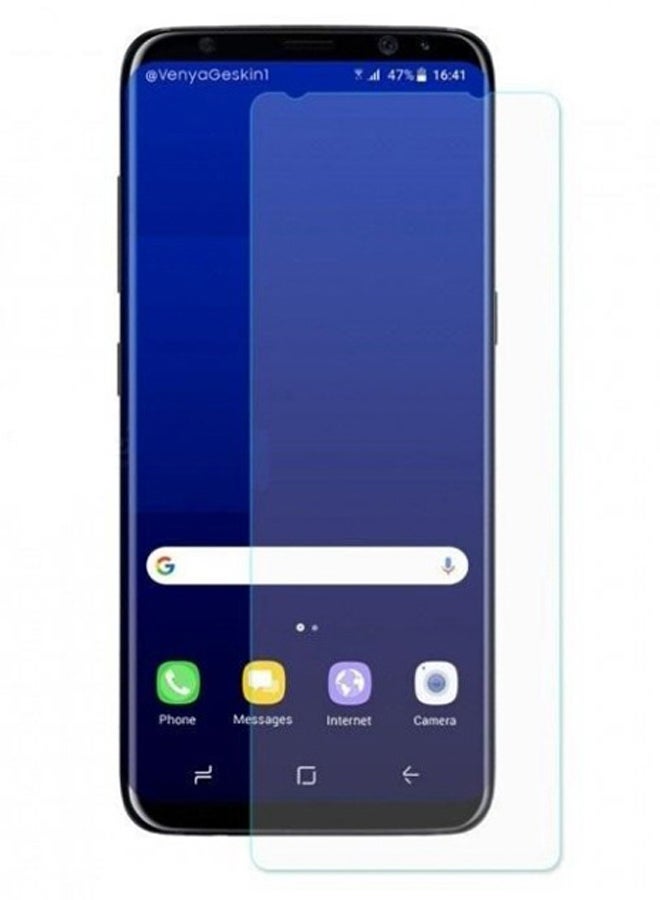 Muzz Tempered Glass Screen Protector For Samsung Galaxy S8 Plus 6.2-Inch Clear - Image 1