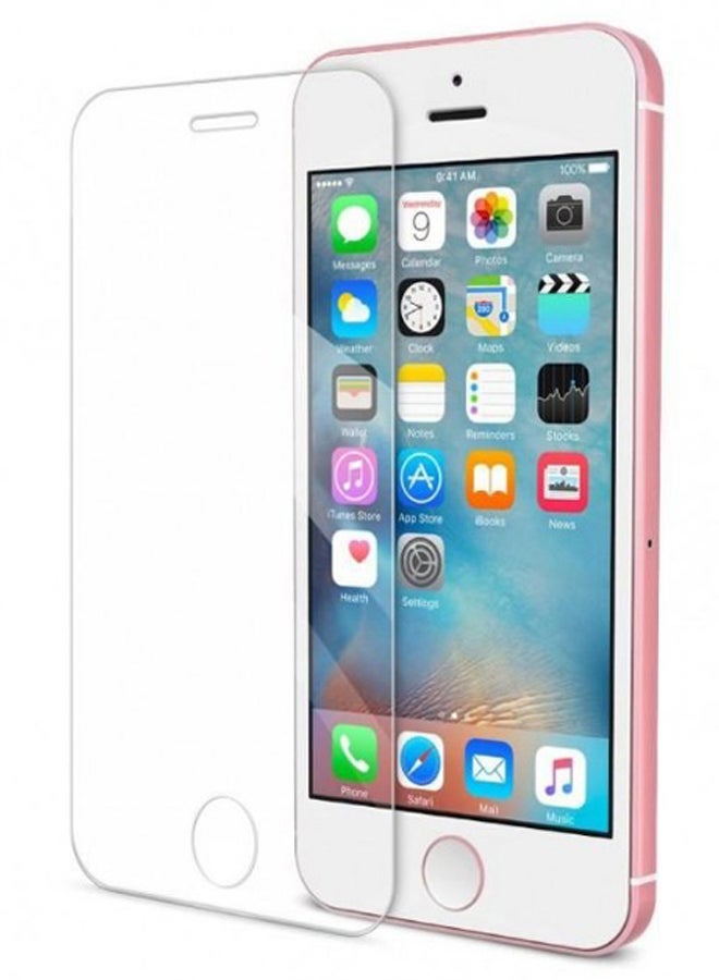 Muzz 9H Hard Screen Protector Tampered Glass For iPhone SE/5S/5 Clear - Image 1