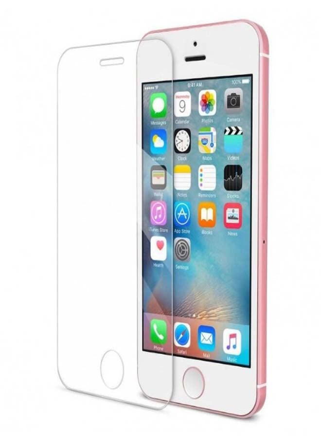Muzz 9H Hard Screen Protector Tampered Glass For iPhone SE/5S/5 Clear - Image 2