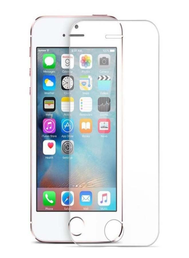 Muzz 9H Hard Screen Protector Tampered Glass For iPhone SE/5S/5 Clear - Image 3