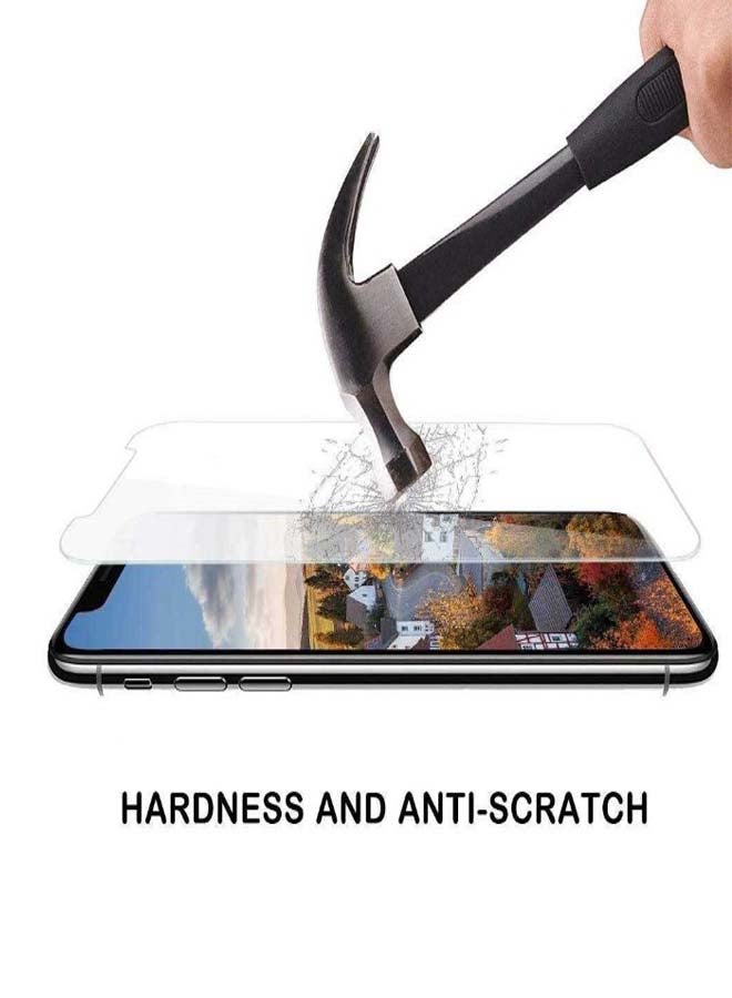 موز لاصقة حماية الشاشة من الزجاج المقوى لهاتف أبل آيفون XR مقاس 5.8 بوصة شفاف - Image 4