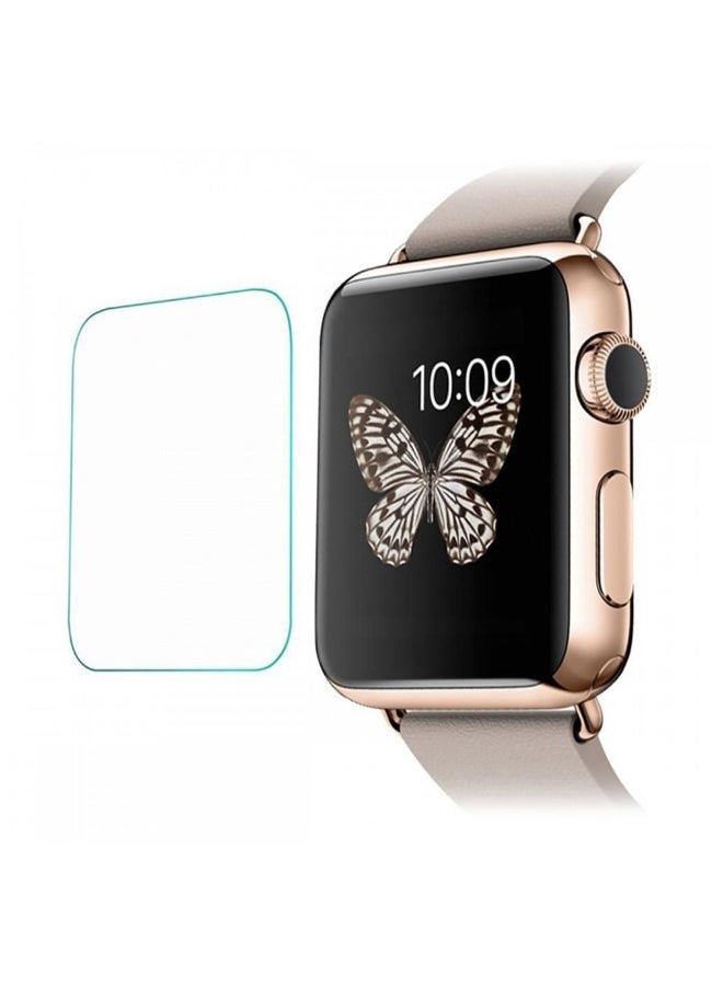 Muzz TrAnds Apple Watch Tampered Glass Screen Protector For iWatch 42mm Clear - Image 1