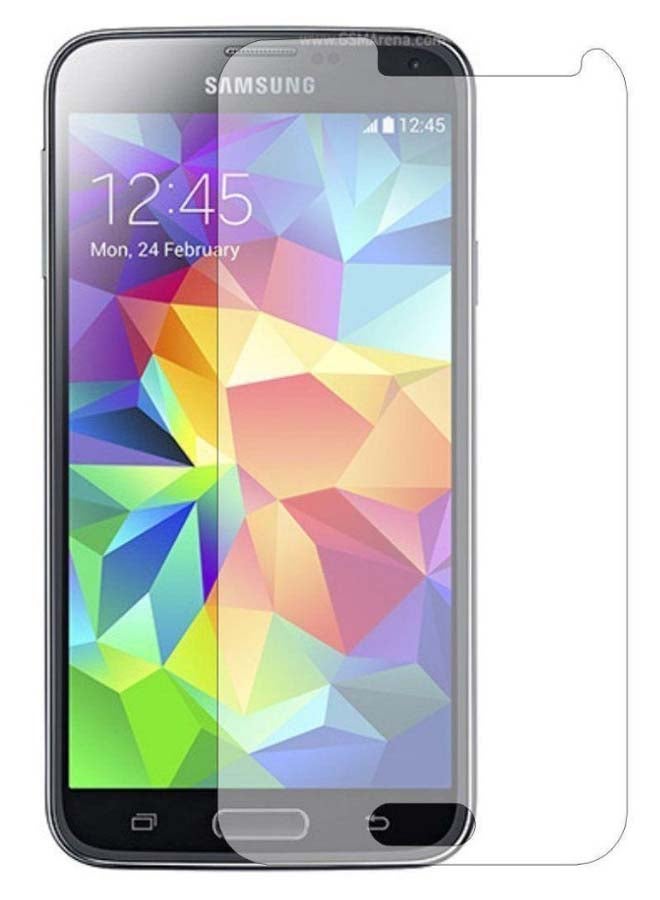 Muzz - Tempered Glass Screen Protector For Samsung Galaxy S5 5.1-Inch Clear - Image 1