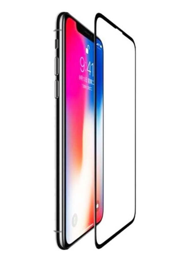 Muzz Tempered Glass Screen Protector For Apple iPhone XS/X 5.8 -Inch Black/Clear - Image 3