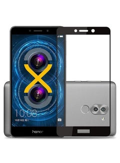Tempered Glass Screen Protector For Huawei Honor X6 Clear/Black