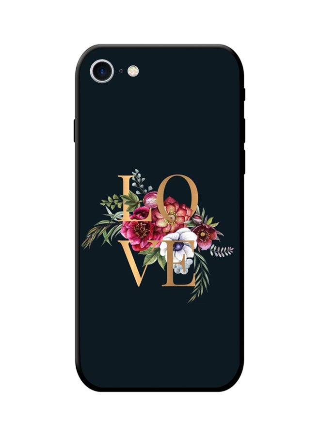 SYN Protective Case Cover For Apple iPhone 8 Black/Gold/Green